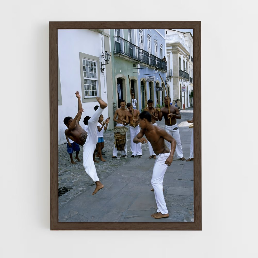 Poster Rythmes de Rua – affiche Capoeira (vue 5)